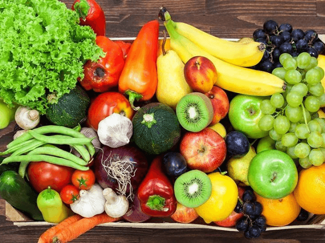 Frutas y verduras Diciembre